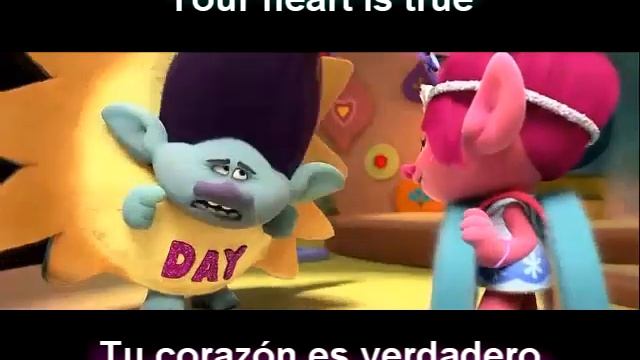 trolls holiday friends letra смотреть онлайн