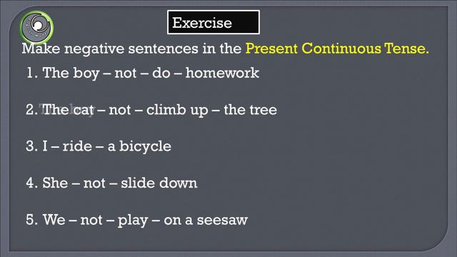 Present continuous negative & interrogative | Grade - 6 English | English Mode смотреть онлайн