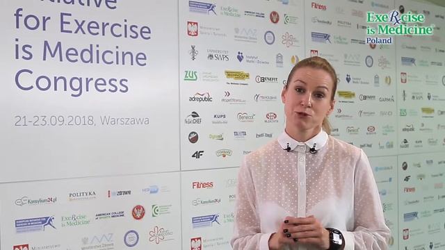 Małgorzata Perl, 7 Europejski Kongres Exercise is Medicine w Warszawie смотреть онлайн