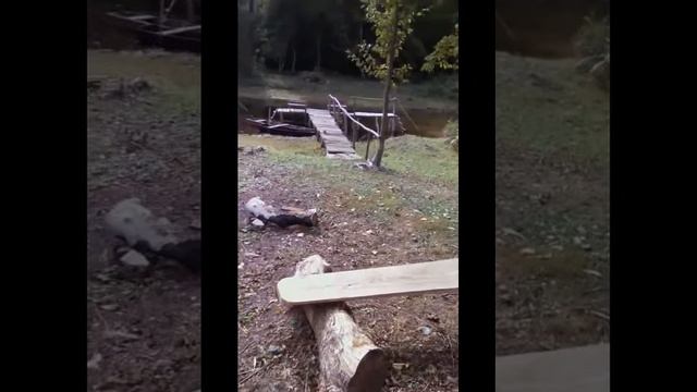 Так выглядит наша ранее очень полноводная река Хороменка. смотреть онлайн