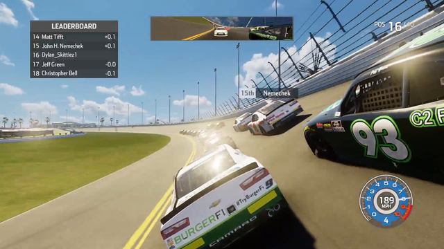 NASCAR Heat 3 Xfinity Series Race 1/33 Powershares QQQ 300 смотреть онлайн