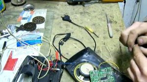 Ремонт радиоприемника "KIPO".