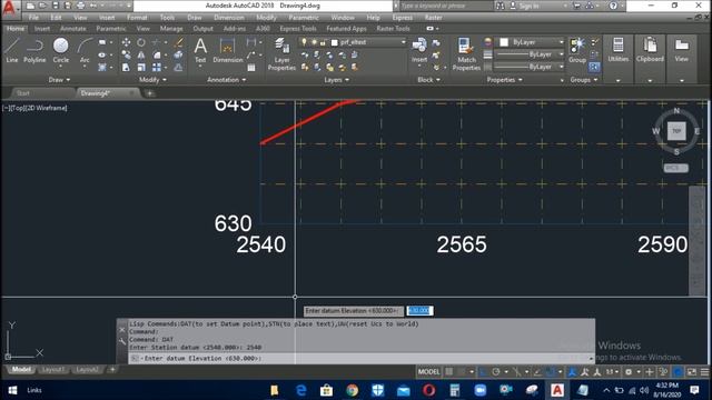 HOW TO PLACE STATION & ELEVATION WITH LISP IN AUTOCAD URDU/HINDI смотреть онлайн