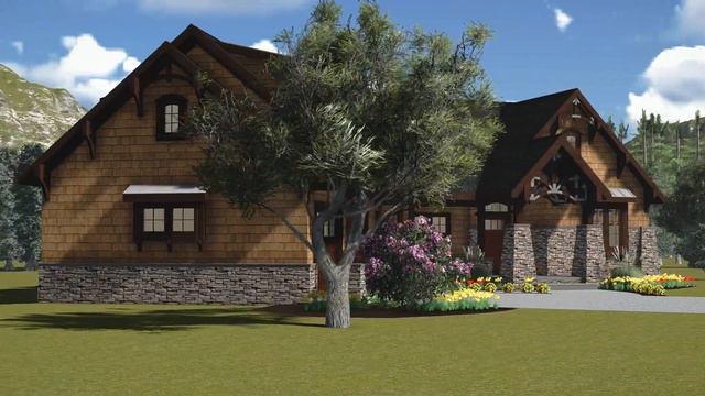 Mountain Cottage - Exterior and Interior смотреть онлайн