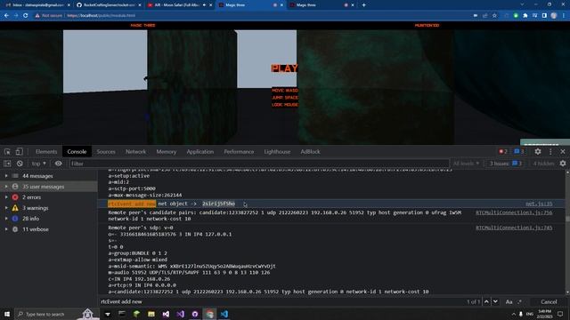 Networking raw implementation (Three.js vs Ammo.js project) Open source смотреть онлайн