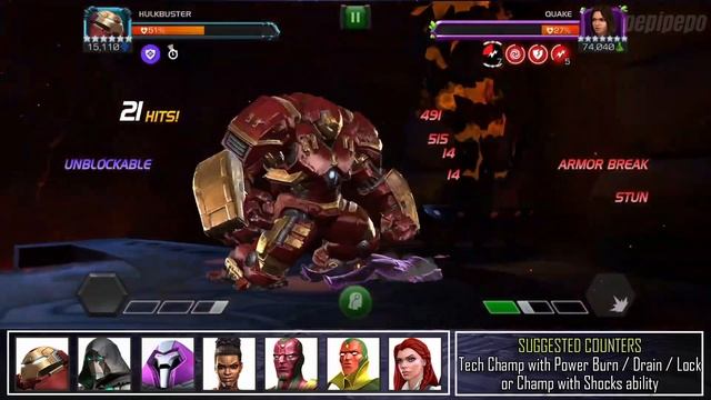 ACT 8.2.1 - CYCLOPS PATH and BLACK PANTHER Boss Fight | Marvel Contest Of Champions смотреть онлайн
