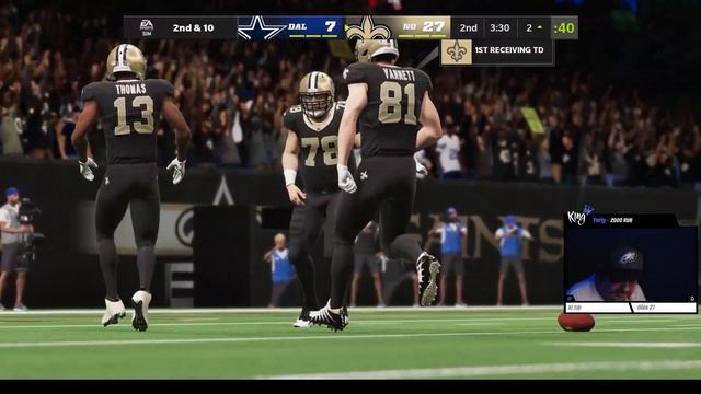 Madden NFL 22. А это настоящий футбол. Стрим. 1440p/60 смотреть онлайн