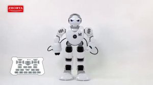 Радиоуправляемый робот Зет Альфа, ракеты-присоски, свет, звук - ZYA-A2739-1