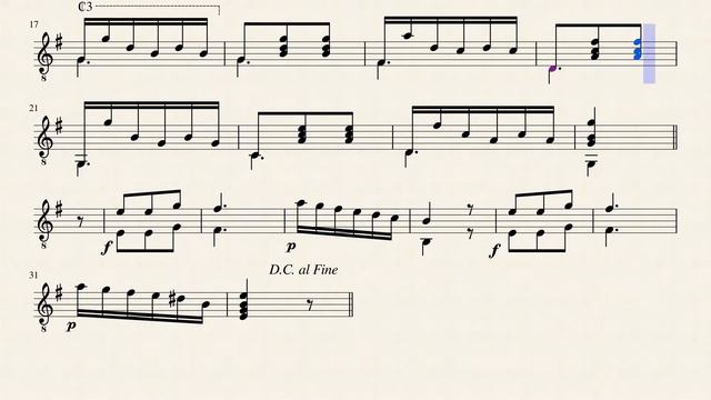 Valse III - La Guitaromanie - Charles de Marescot (17?? - 18??) смотреть онлайн