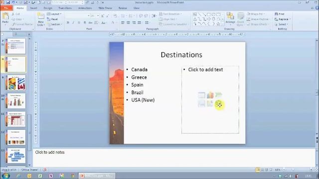 Using Microsoft Office PowerPoint 2010 Efficiently: How to Change a Picture смотреть онлайн