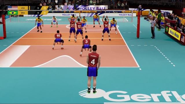 Spike Volleyball - PS4 Gameplay (1080p60fps) смотреть онлайн