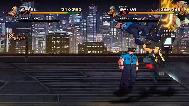 Streets of Rage 4 - Estel and Shiva 1 Million Arcade mania+ v8 смотреть онлайн