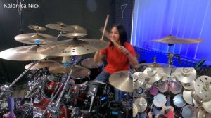 Metallica - For Whom The Bell Tolls - Lars Ulrich __ Drum Cover by KALONICA NICX