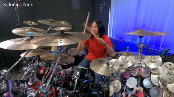 Metallica - For Whom The Bell Tolls - Lars Ulrich __ Drum Cover by KALONICA NICX