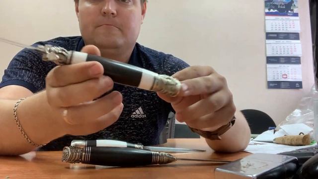 Обзор Ножей «Финки НКВД» из Х12МФ кованые! От Кузницы "Русский Молот" смотреть онлайн