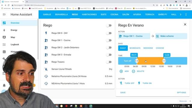 Controla el Riego de tu Casa con Home Assistant. Scheduled Card смотреть онлайн