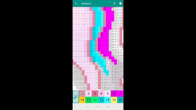 Pixies Pixel Art - Android coloring book, color by number смотреть онлайн