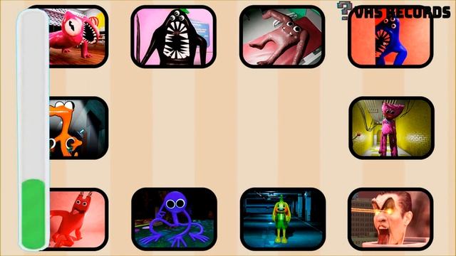 GUESS THE VOICE THE MONSTERS (Skibidi toilet, Garten of banban 3 and roblox) смотреть онлайн