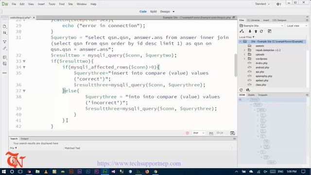 How to Create Quiz Website using PHP and MySQL?[Part-2] [With Source Code] смотреть онлайн