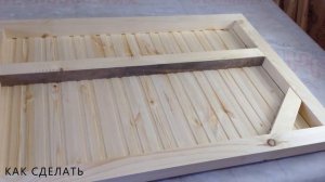 ✅ Деревянная дверь своими руками | Wooden door diy from the remains of boards | Brettertür diy