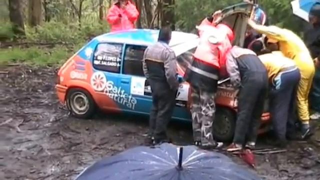 Arreglando Peugeot 205 Galicia Natural Rally Noia 08 смотреть онлайн