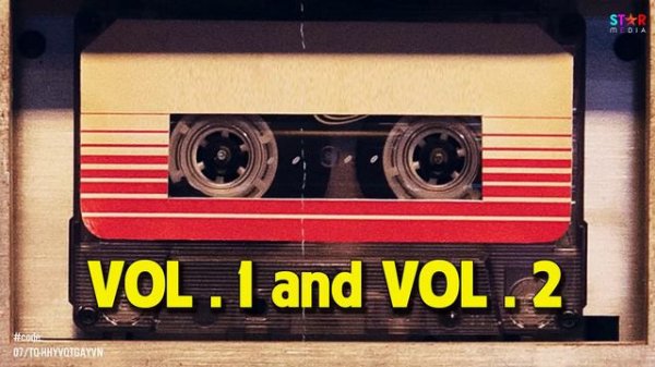Guardians of the Galaxy Awesome Mix Vol. 1 and Vol. 2