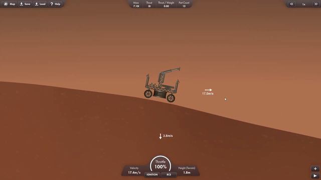 Марсоход в Sfs