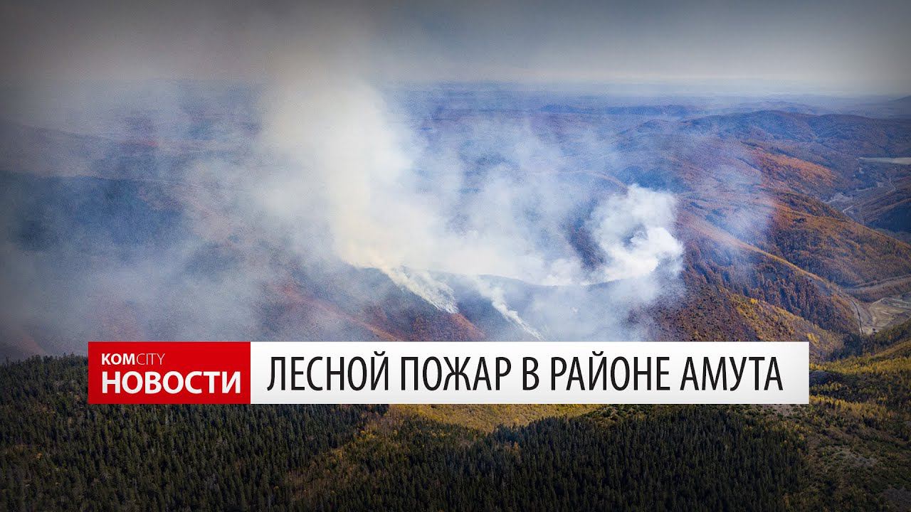 Komcity News — Лесной пожар в районе Амута, 26 сент 2021 смотреть онлайн