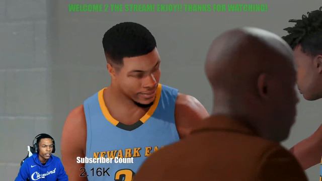 2K21- Career mode + 2k app face scan (My first stream for this game) смотреть онлайн