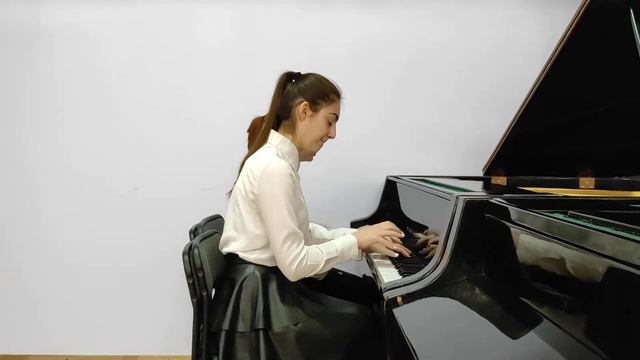 Э.Григ "В пещере горного короля" исполняет дуэт Онина Эвелина и Розина Валерия смотреть онлайн