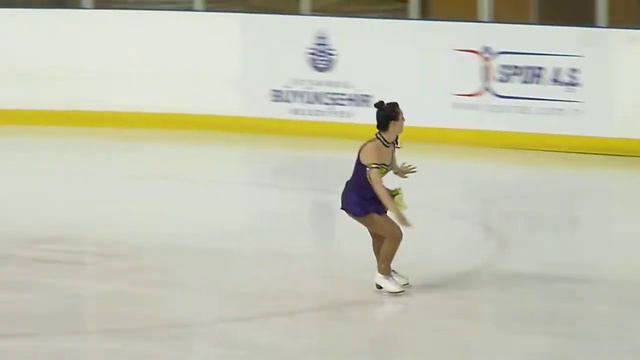 Ece Atabey, SP (Junior), Turkish Nationals 2013 смотреть онлайн