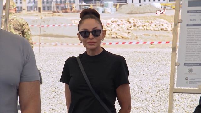 Заложен фундамент внутренней улично-дорожной сети города Физули смотреть онлайн