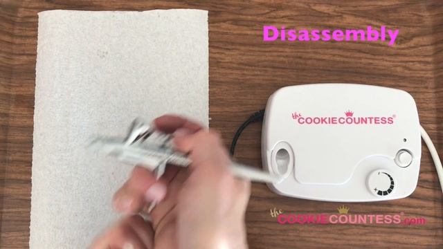 Cookie Countess Airbrush System - Assembly, Operating, Cleaning & Troubleshooting смотреть онлайн