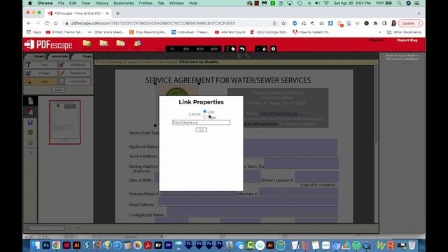 How to create a clickable hyperlink in a PDF document for FREE without Adobe Acrobat смотреть онлайн