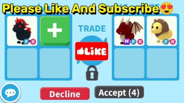 EVIL UNICORN TRADING VALUES IN ADOPT ME! 2023