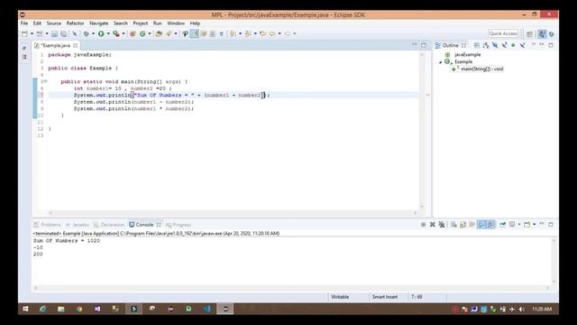 Java Project in Eclipse IDE | Coding and Execution procedure | Input-Output In JAVA using Scanner смотреть онлайн