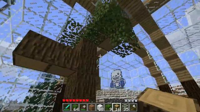 Построил стеклянный купол! \\ Выживание в Minecraft Beta #31 \\ Beta 1.7.3 смотреть онлайн