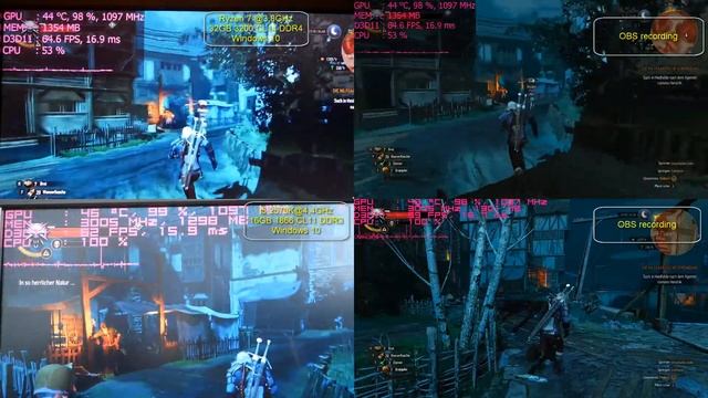 The Witcher 3 hard multitasking test смотреть онлайн