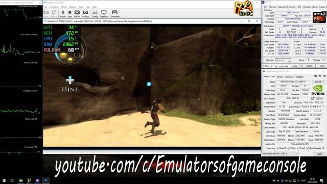Dolphin 5.0 [Wii] - Prince of Persia: The Forgotten Sands [Gameplay] Vulkan api #3 смотреть онлайн