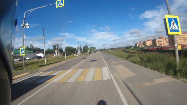 31/07 утро Польза снижения скорости перед пешеходным переходом и съездом смотреть онлайн