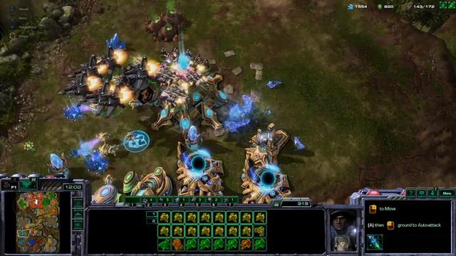 Battlecruiser and void ray rush 3v3 Team Games- Starcraft 2 смотреть онлайн