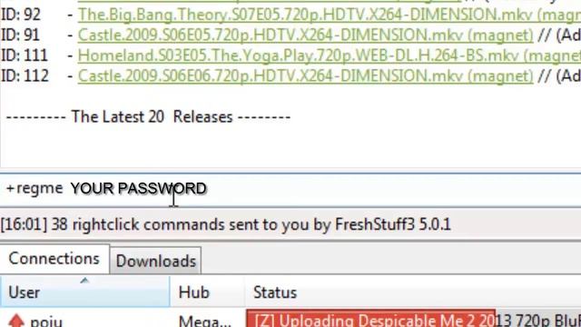 REGISTRATION AND PASSWORD CHANGE IN DC++ смотреть онлайн