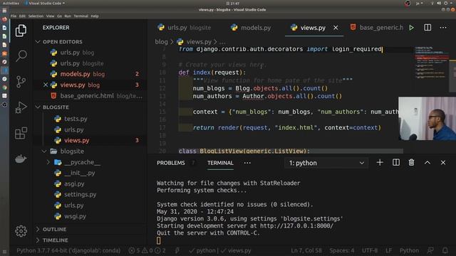 Django Mini Blog [Part 3] | Add User Authentication #Tutorial смотреть онлайн