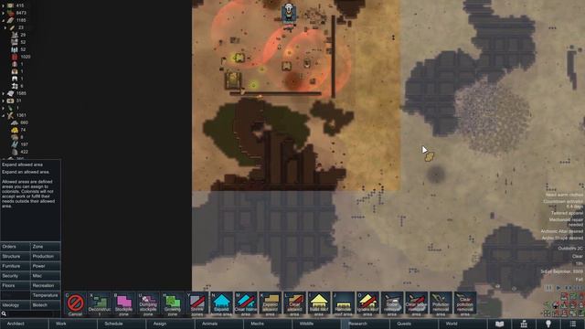 Rimworld Biotech Strip Mining Help! Playthrough! - Part 62 смотреть онлайн