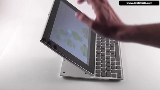 Asus EEE Pad Slider SL101 review - 1st part - exterior,keyboard,screen смотреть онлайн