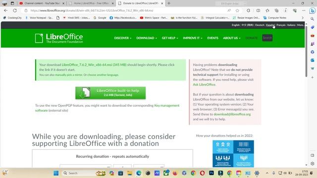 How to download and install Libre Office writer in Windows 10, windows 11 and other windows OS смотреть онлайн