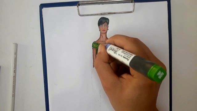 طريقة أظهار أقمشة ترتر وجيز وجلد بالألوان ماركرز смотреть онлайн
