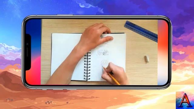 Рисую страницу манги из аниме (Моя геройская академия) смотреть онлайн