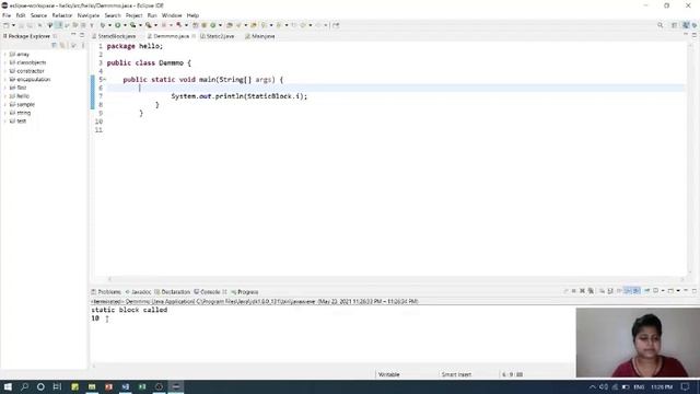 JAVA COURSE (PART - 27) STATIC BLOCK IN JAVA | JAVA COURSE FOR BEGINNERS IN HINDI #java #javacours смотреть онлайн