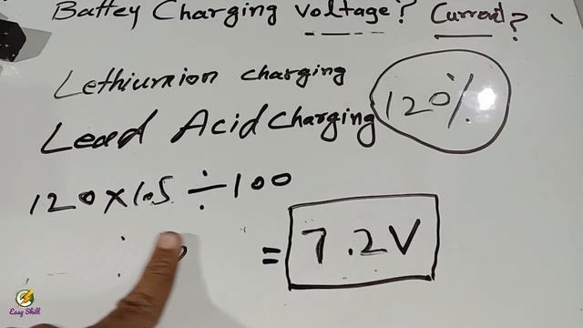 How to select a charger for a battery || Battery charging voltage and current calculation
